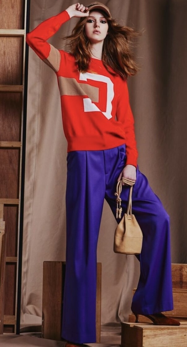 DOUBLE STANDARD CLOTHING ストレッチワイドパンツ