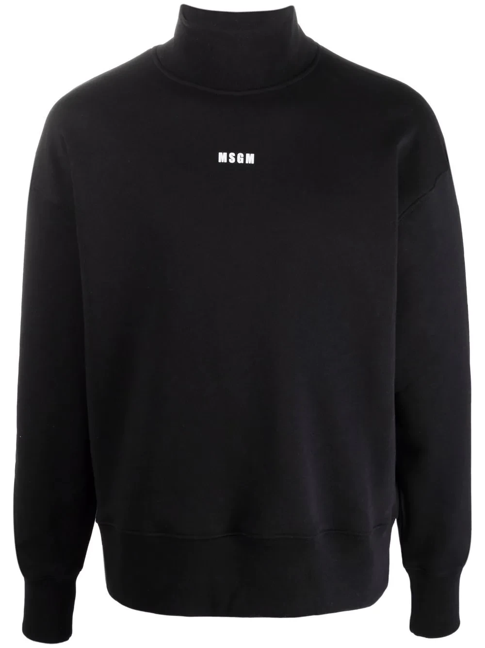 MSGM モックネック スウェットシャツ