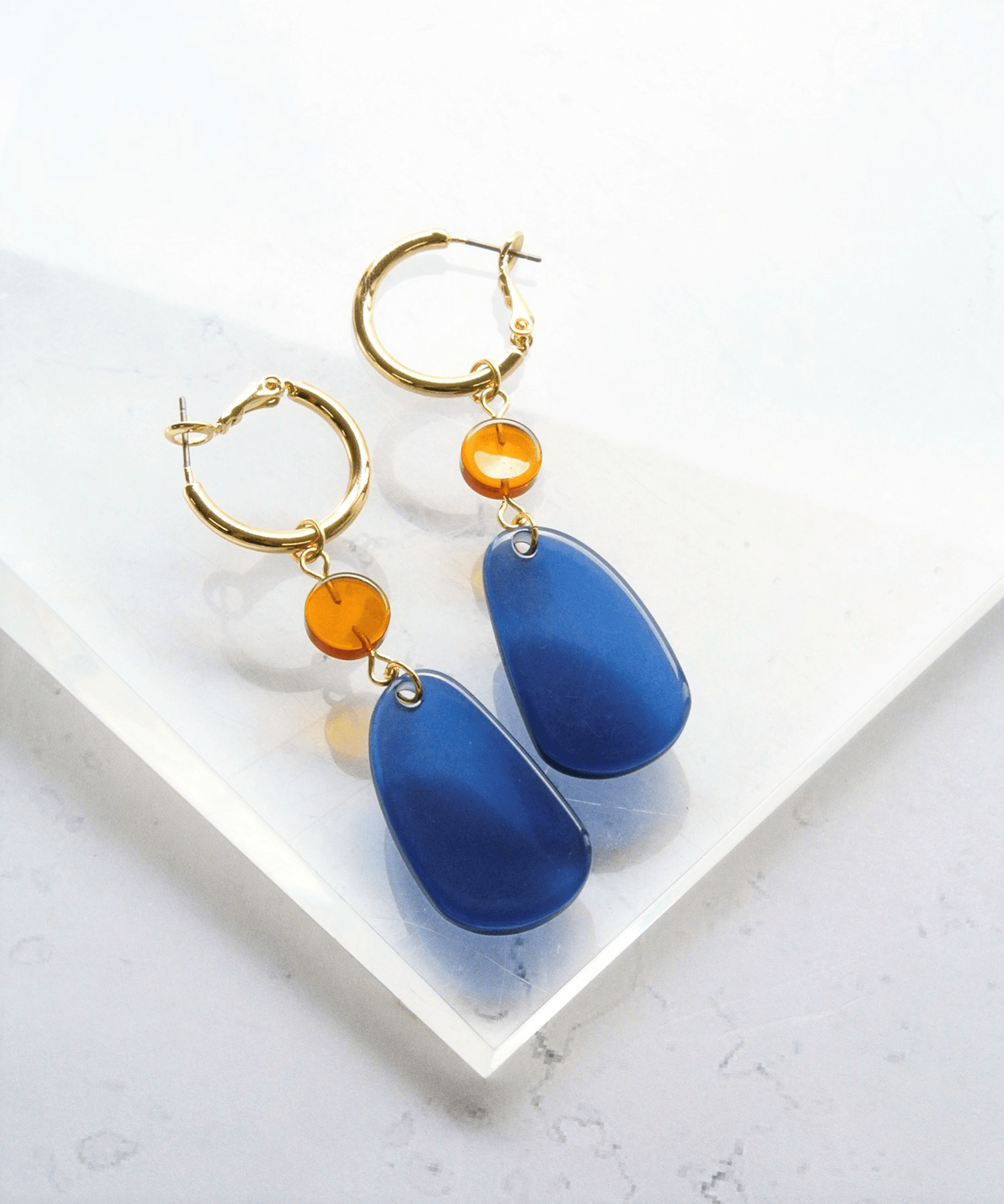 VATSURICA 【m-218P BL】クリアカラーピアス