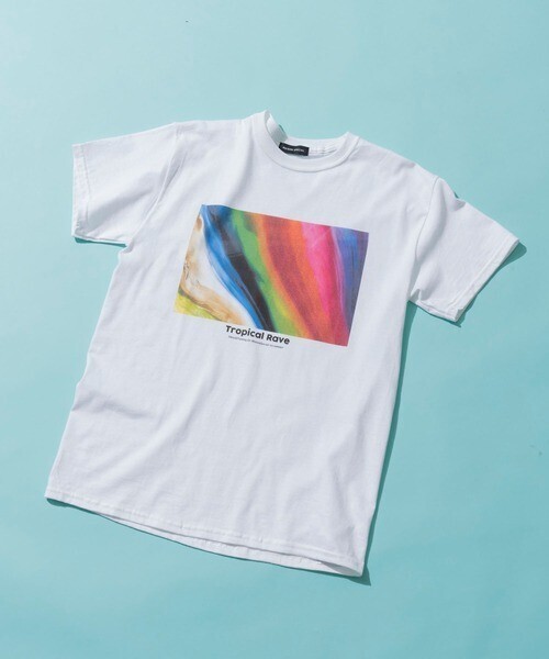 MAISON SPECIAL 【ideas and PAINTING/アイデアズアンドペインティング】コラボプリントTEE