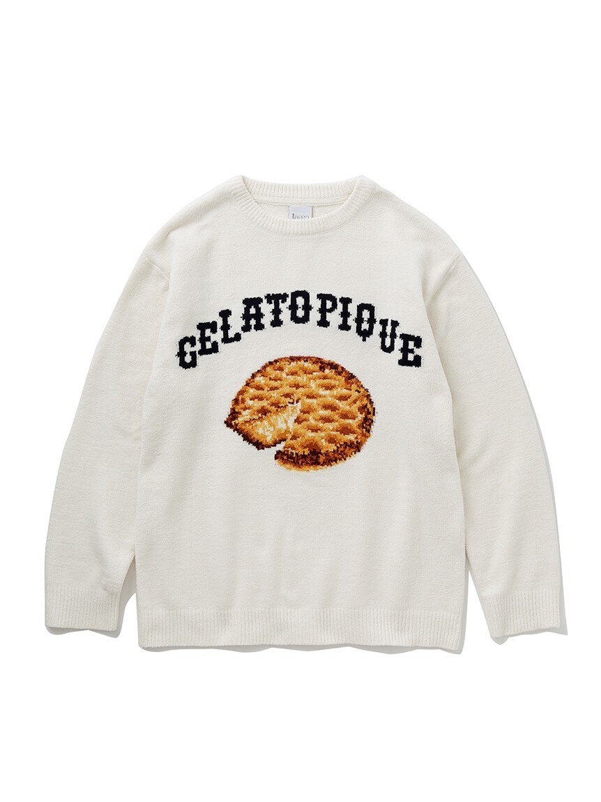 GELATO PIQUE HOMME エアモコアップルジャガードプルオーバー