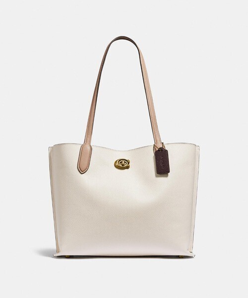 COACH ウィロウ トート カラーブロック