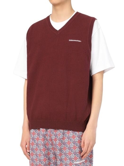 Thisisneverthat Logo Knit Vest