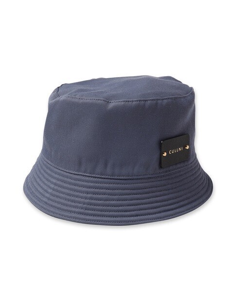 CULLNI レザーパッチバケットハット