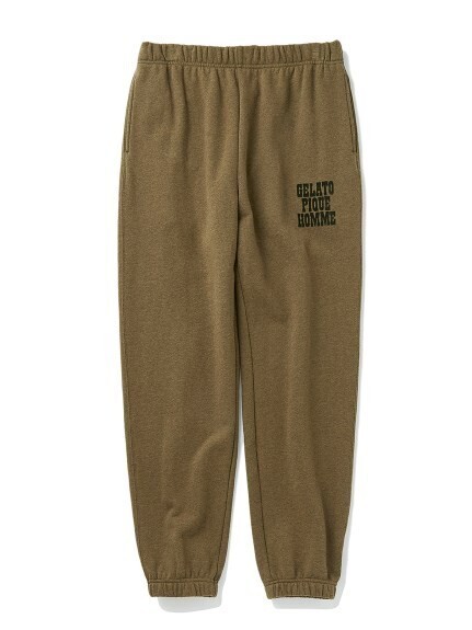 GELATO PIQUE HOMME リサイクル裏毛ロングパンツ