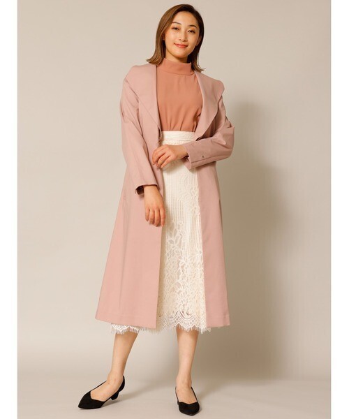 TONAL ビックラペル2WAYロングコート