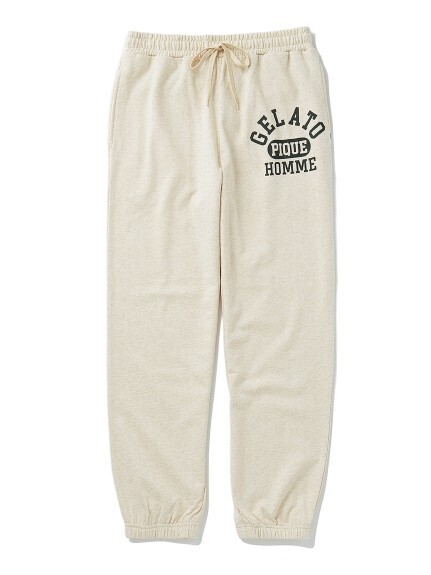 GELATO PIQUE HOMME カレッジロゴロングパンツ