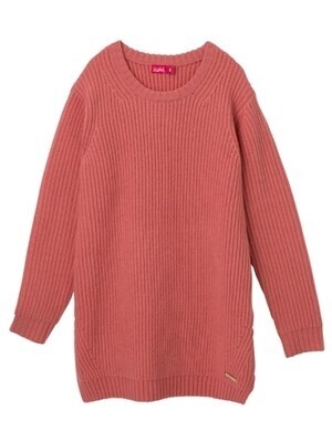 X-girl RIB KNIT L/S DRESS