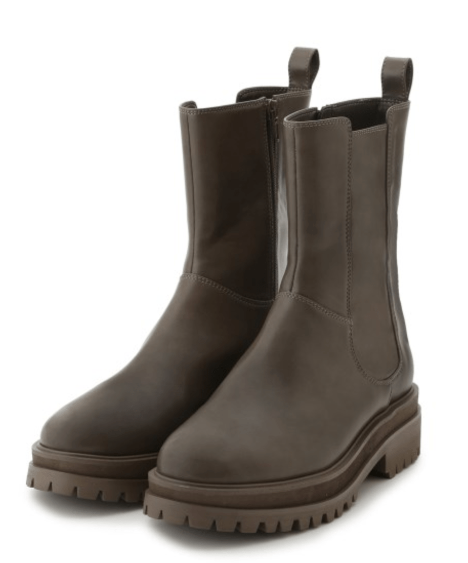 SNIDEL vibramサイドゴアブーツ