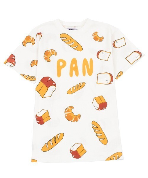 PUNYUS フード総柄Ｔシャツ（PAN）