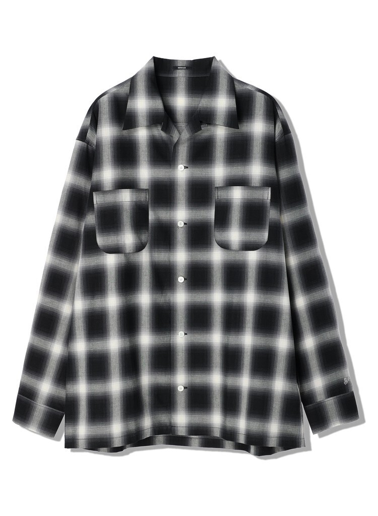 DENHAM OMBRE CHECK SHIRT