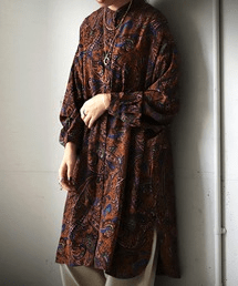 antiqua ペイズリーシャツ シャツ レディース トップス・pk-00653