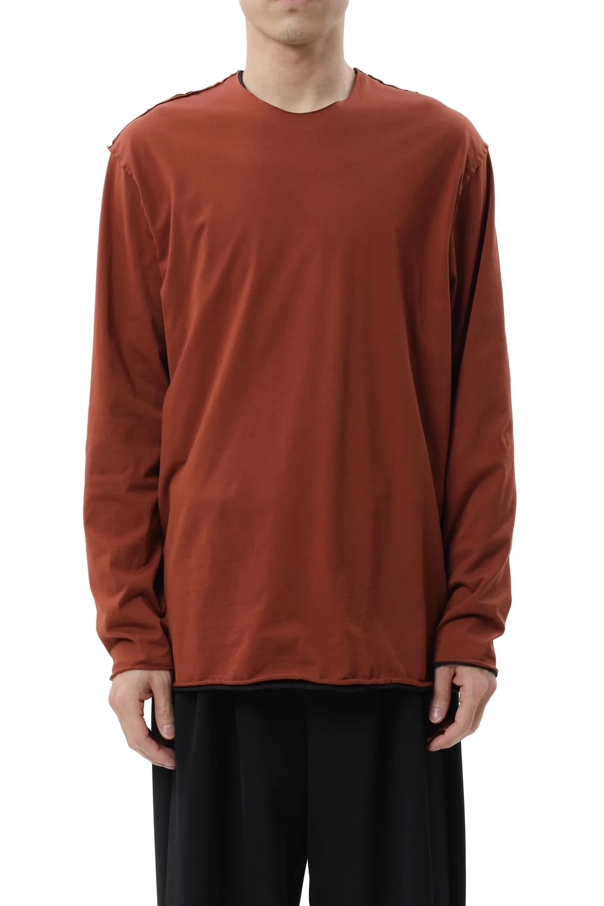 ATTACHMENT 80/2 TIGHT TENSION JERSEY LAYERED L/S TEE
