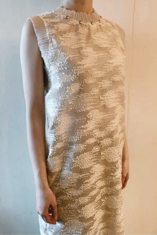 Fumiku Water surface Jacquard Dress