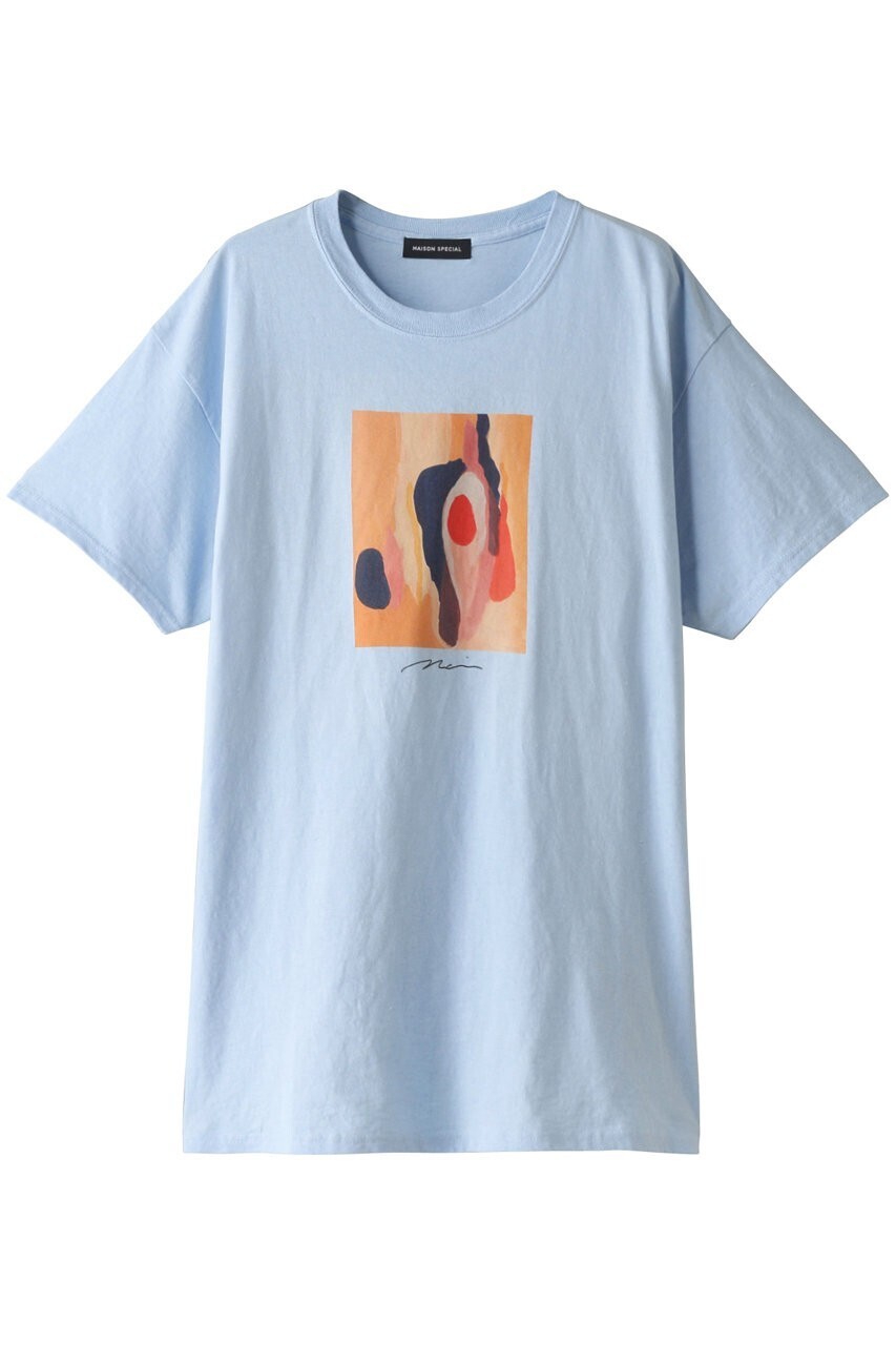 MAISON SPECIAL メルティードローイングTシャツ