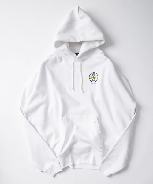 FREAK'S STORE WEB限定 MIDORI KOMATSU×FREAK'S STORE　 バックプリント プルオーバーパーカー