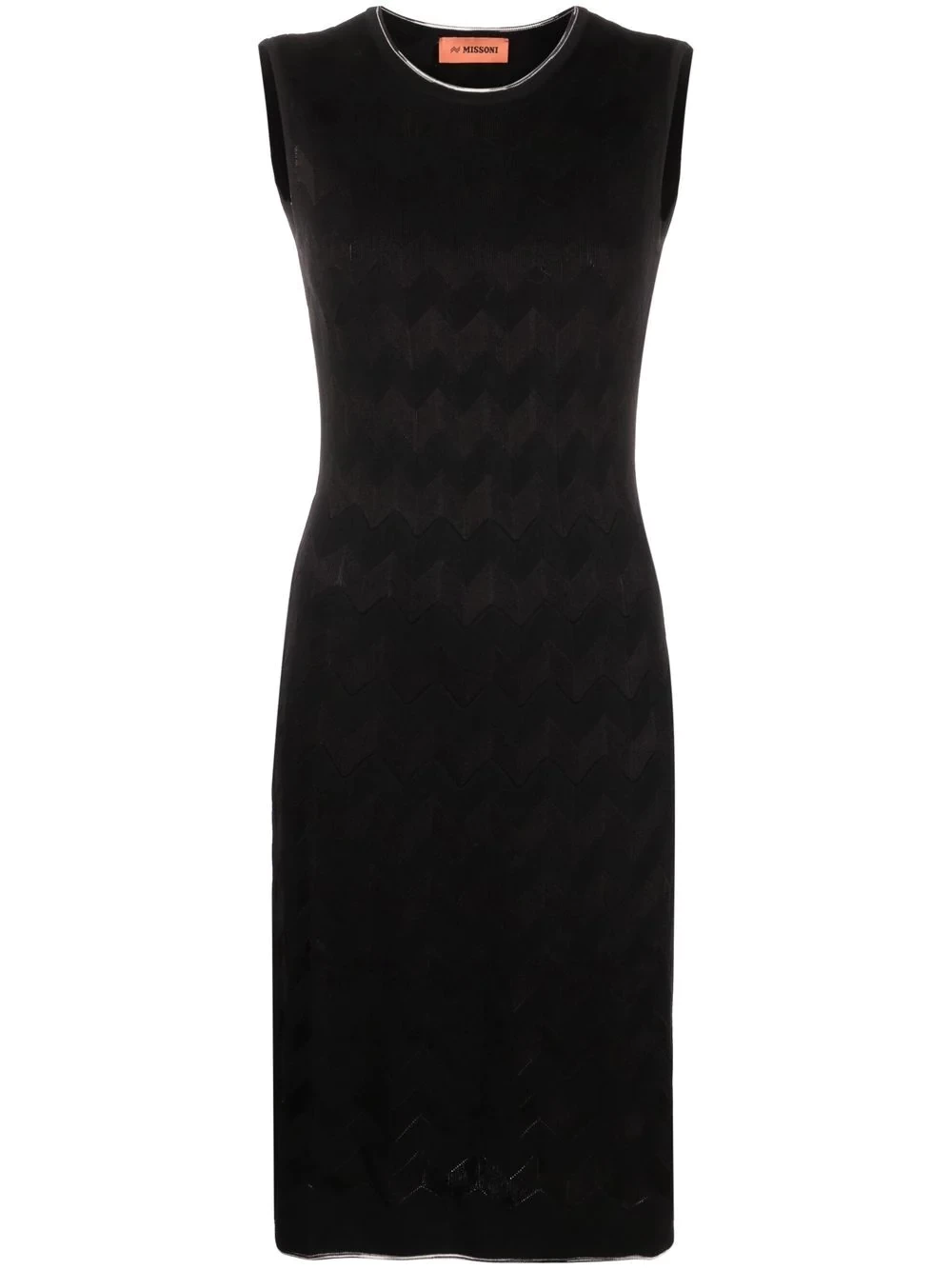 Missoni シェブロンニット ノースリーブドレス