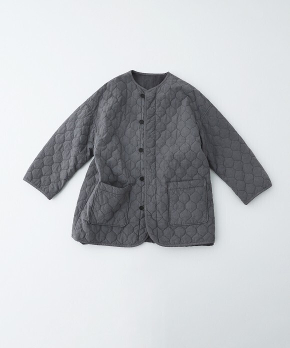 nest Robe コットンラミーキルティング リバーシブルジャケット