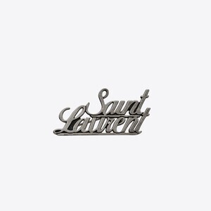 SAINT LAURENT メタルのサンローランブローチ