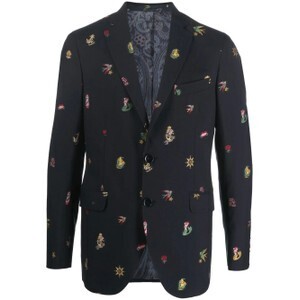 ETRO ジャカードモチーフ シングルジャケット