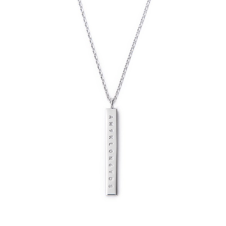 KLON KLON BAR NECKLACE（Ladies/Men's）