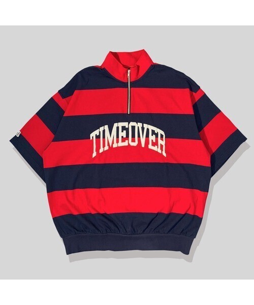 A'gem 半袖RUGGER STND ZIP PO
