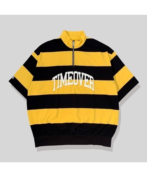 A'gem 半袖RUGGER STND ZIP PO