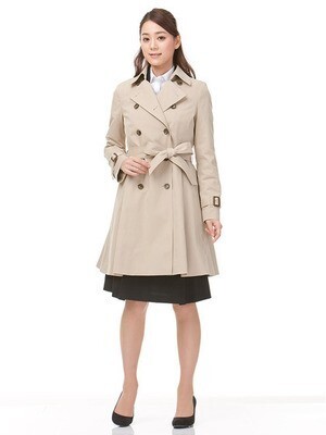 AOKI 【プレシャスライン】ダブルトレンチコート