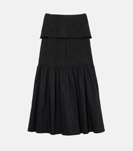 IRENE Tafta Shirring Skirt