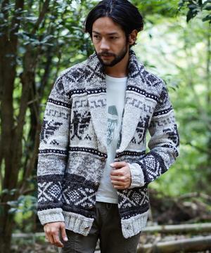 goa サンダーバード ハンドニット カーディガン