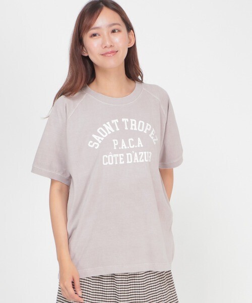 LBC 製品染めロゴtee