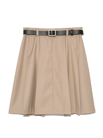 Lily Brown タックプリーツスカートショーパン