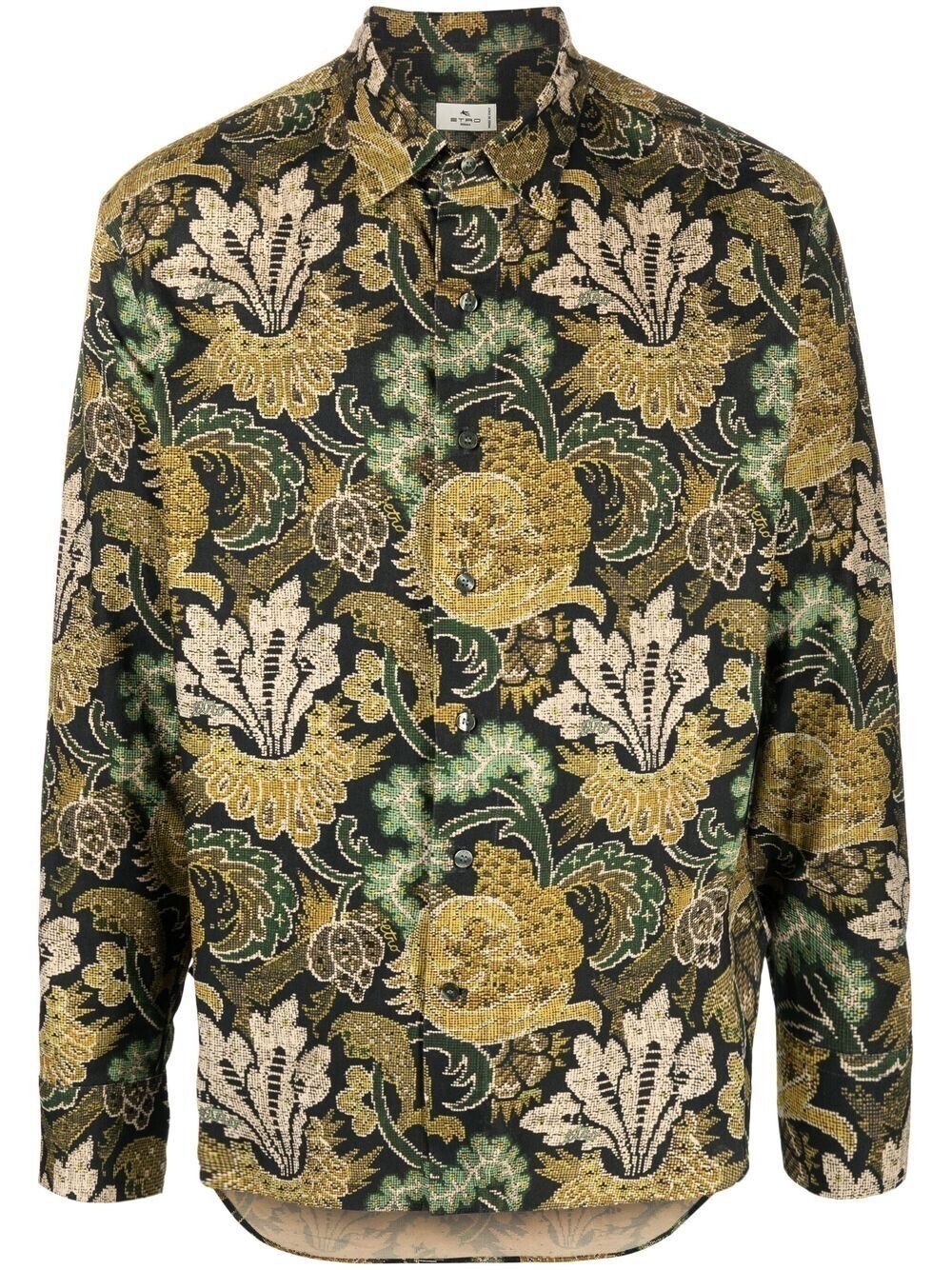 ETRO パターンジャカード シャツ