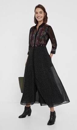 Desigual ワンピース袖 ANNE