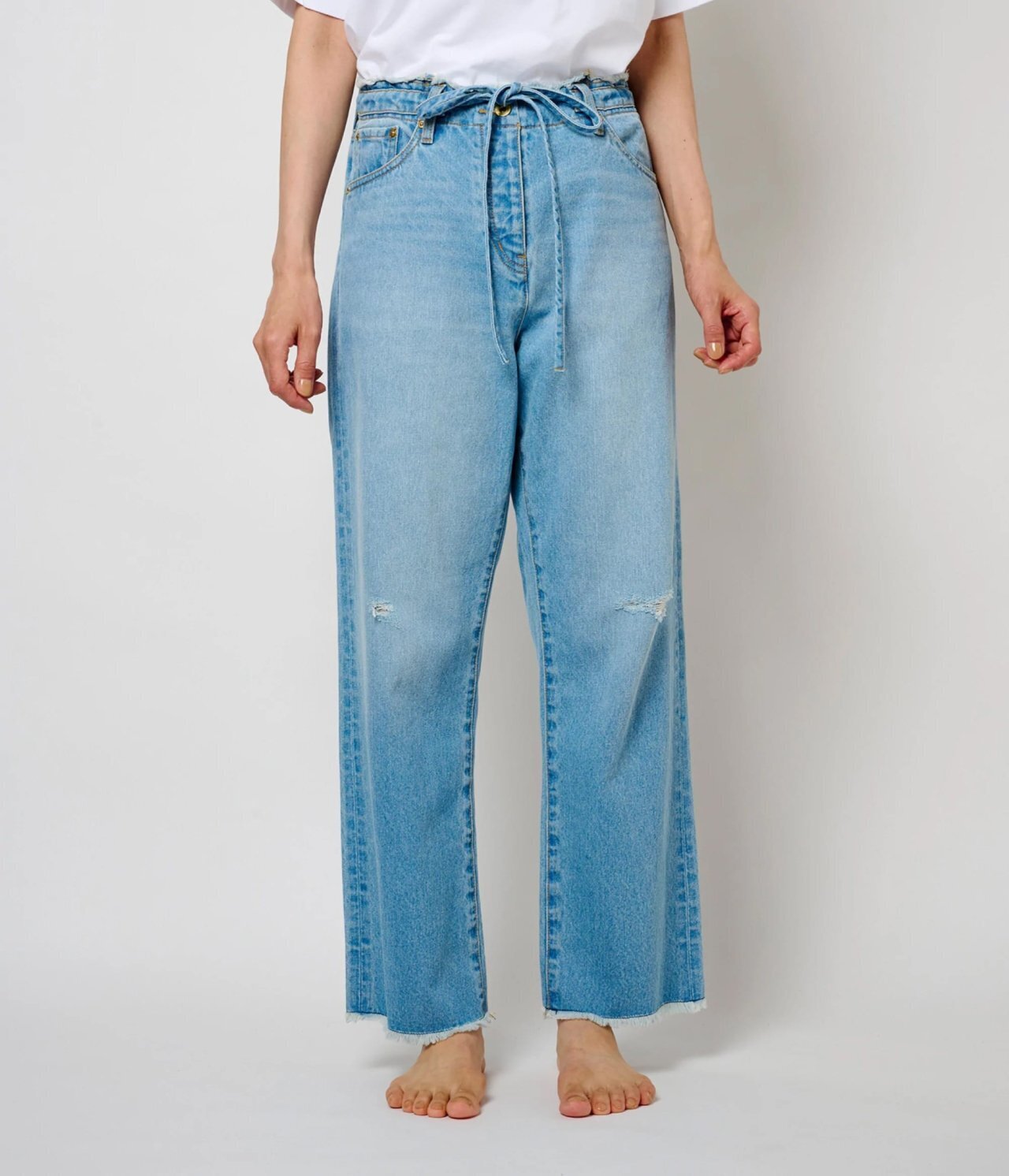 CaRouseLamBRa RETRO DENIM / STRAIGHT PANTS
