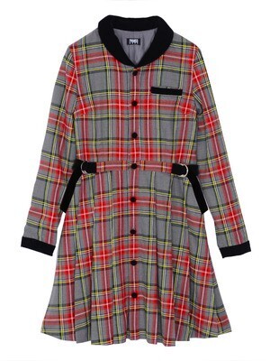 PAMEO POSE NANCY PLAID DRESS