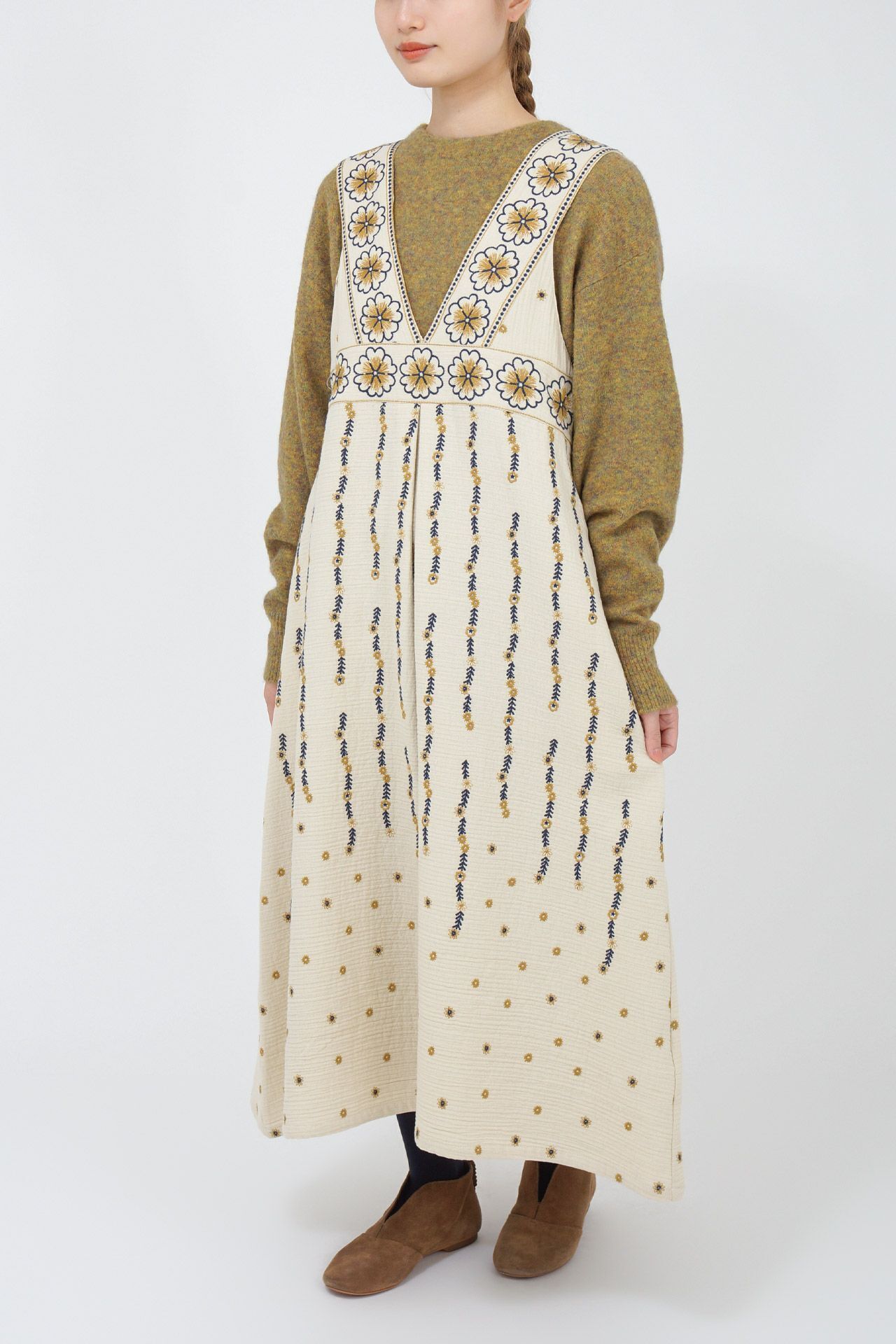marble SUD Anemone 2WAY Jumper Skirt
