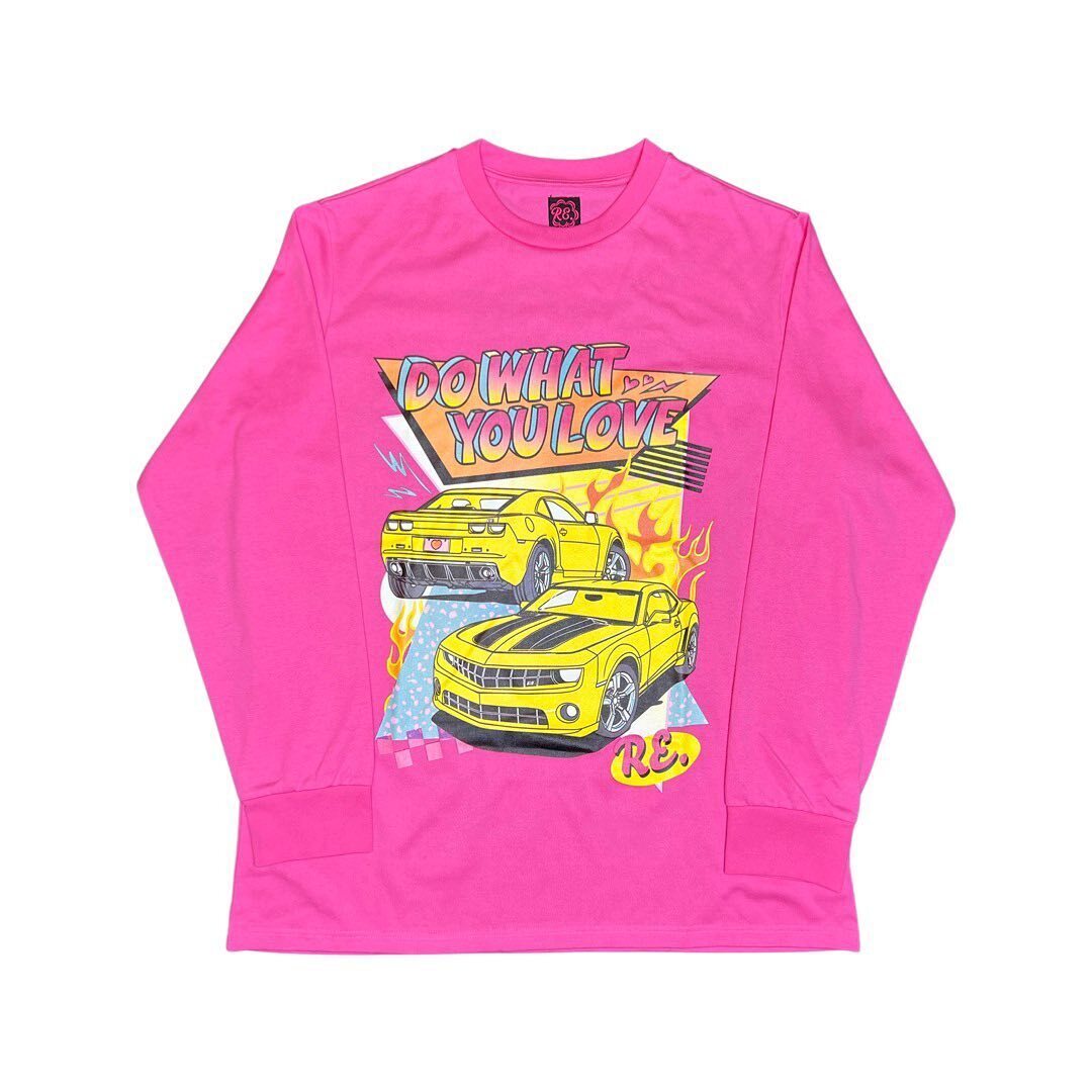 RE. DO WHAT YOU LOVEロングTシャツ