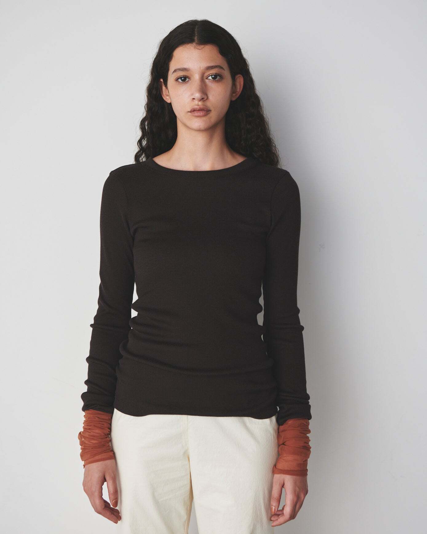 muller of yoshiokubo LONG SLEEVE TOP
