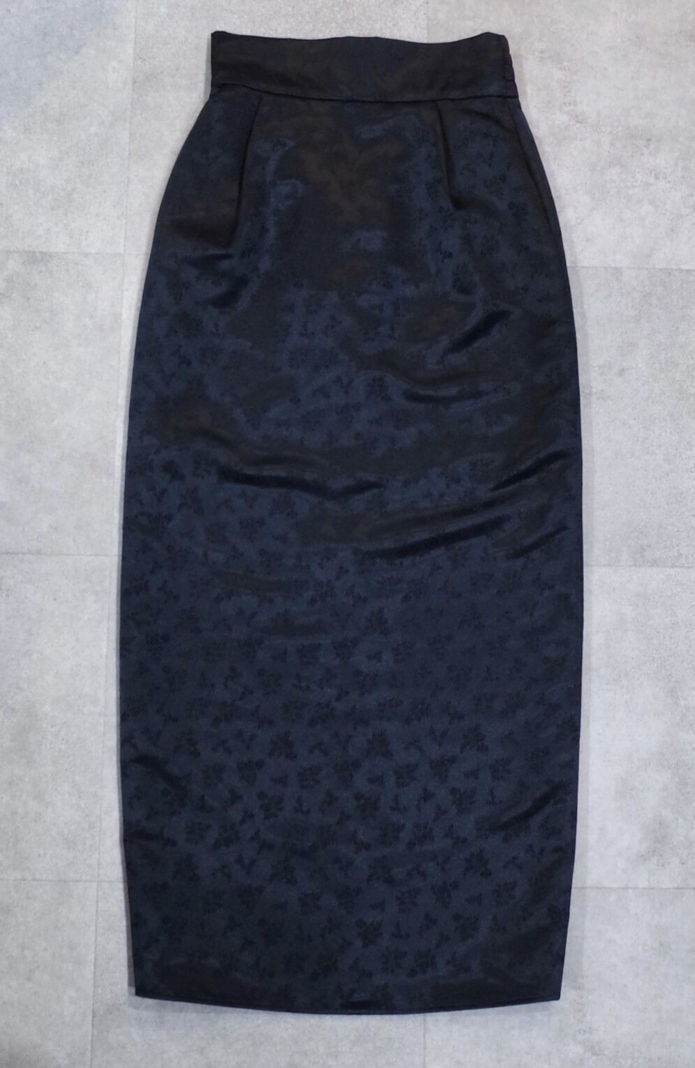 Create Clair Jacquard deep slit skirt