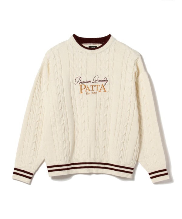 PATTA Premium Cable Knitted Sweater