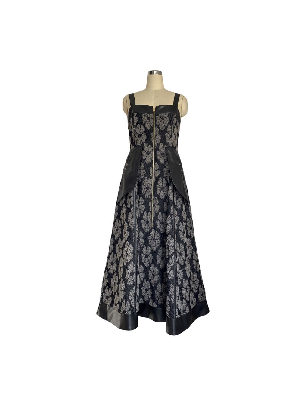 Fumiku Flower Jacquard Dress
