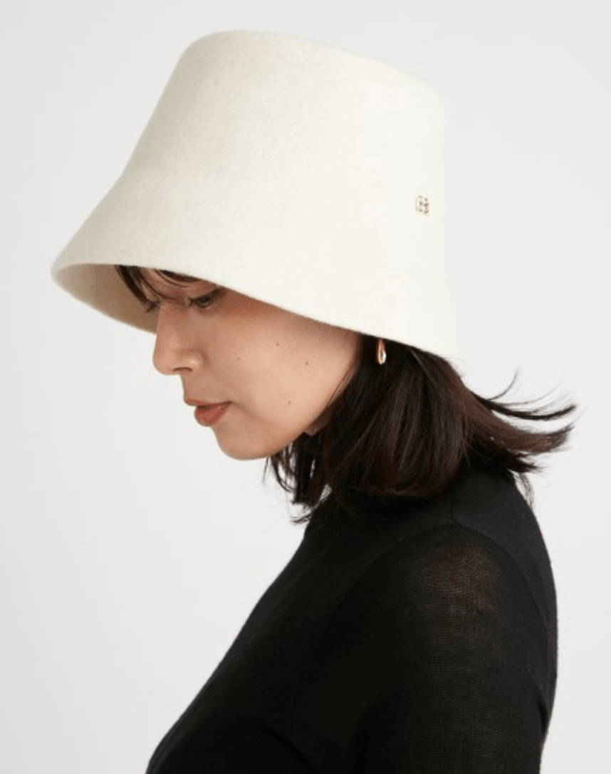 SNIDEL ウールバケットハット