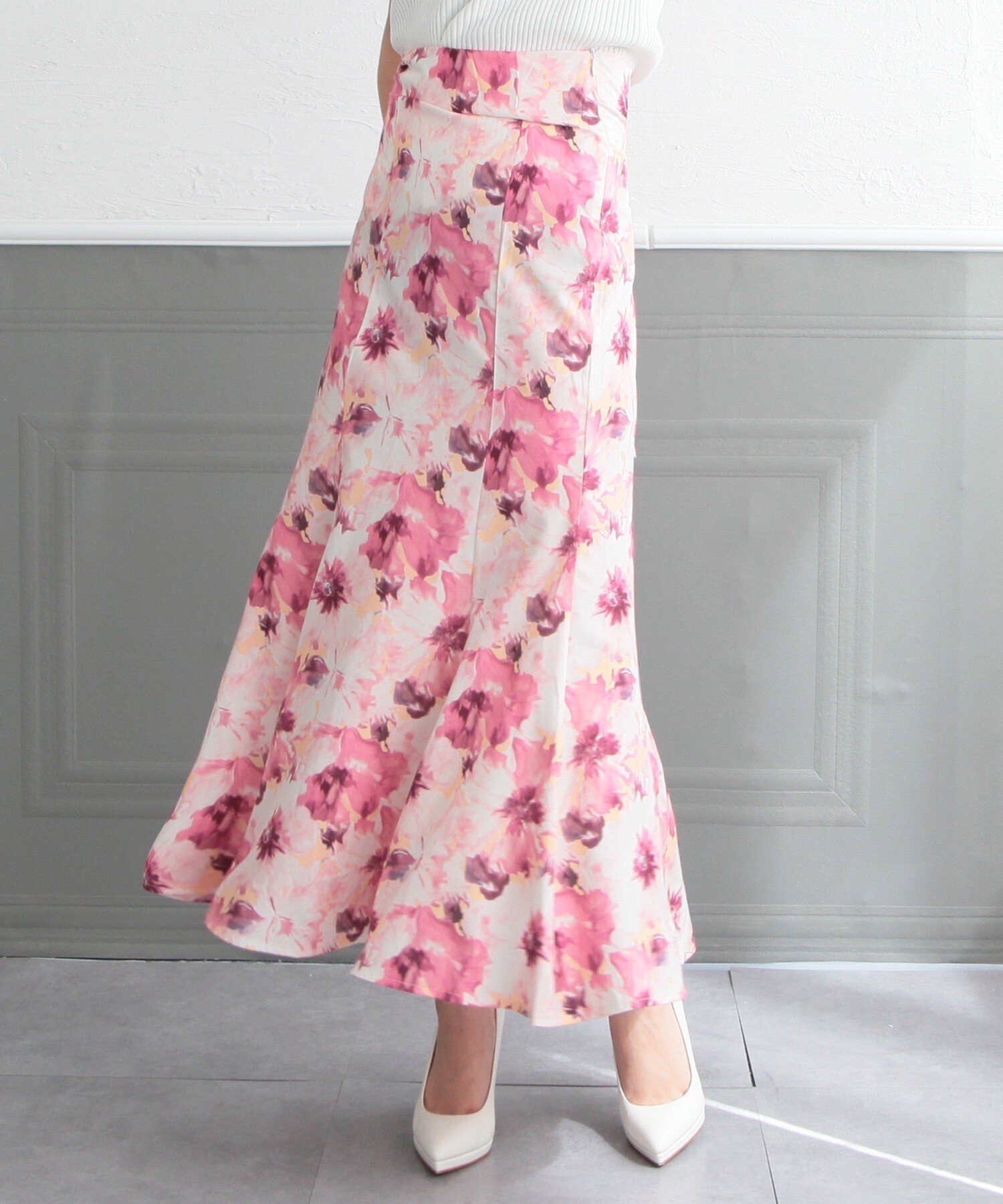 JULIA BOUTIQUE Amour Flower・レースアップマーメイドスカート