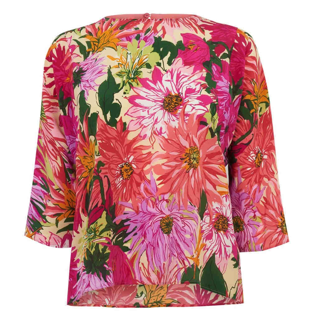 MAX MARA Vorra Floral Blouse