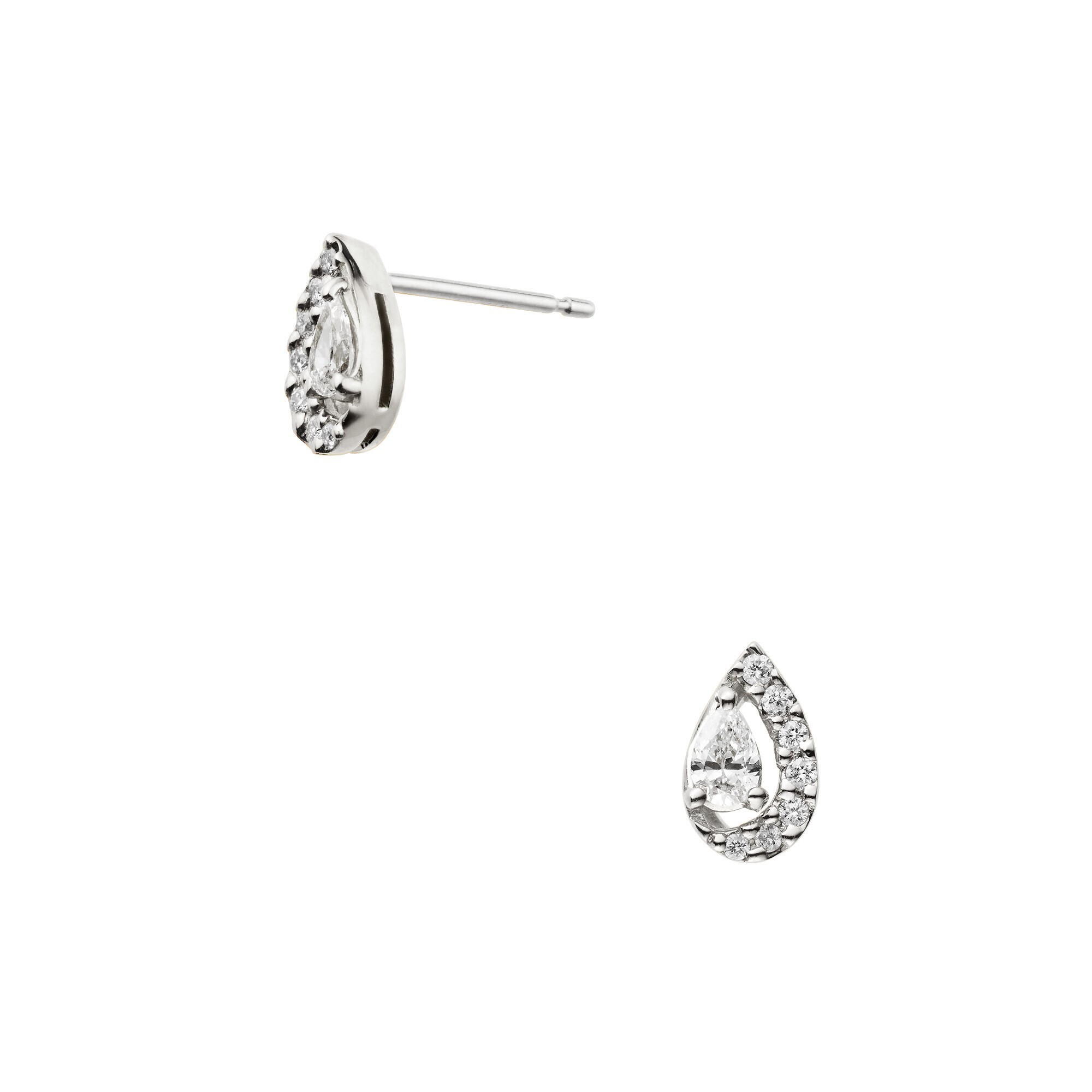 Vendome Aoyama ダイヤモンド グゥット ピアス