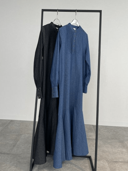 BayBee yoke denim dress(indigo)