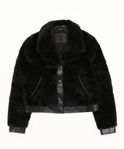 ALLSAINTS MADSEN SHEARLING