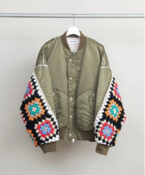 DISCOVERED CROCHET SLEEVE MA-1