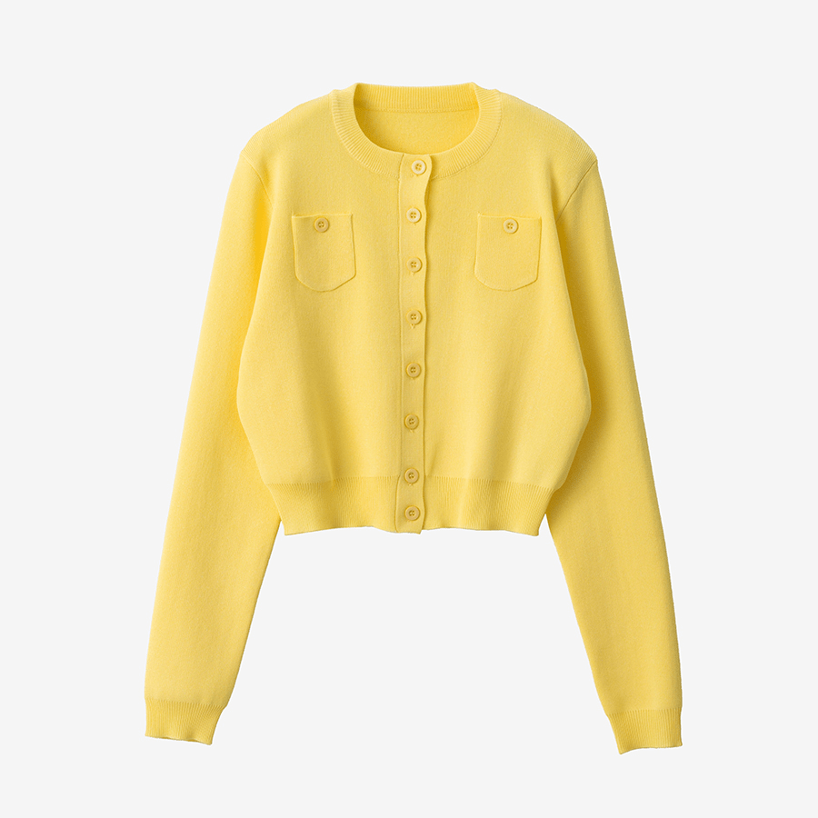 maison de Dolce. サマーカーディガン【yellow】